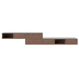 brown sideboard suspended pieces configurable