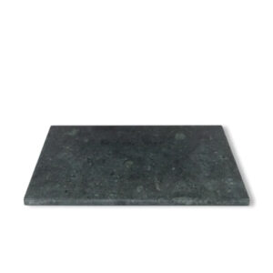 rectangular green marble platter table stand