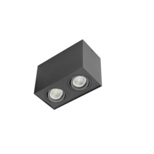 Rectangular Black LED Spot Light in Aluminum